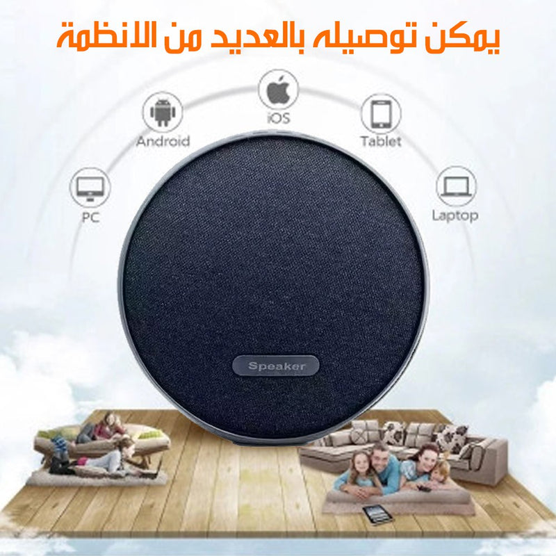 مكبر صوت بلوتوث بصوت نقي مع امكانية دمج سماعتين MODEL:S409 Bluetooth Speaker With Superior Sound And Built-in Battery