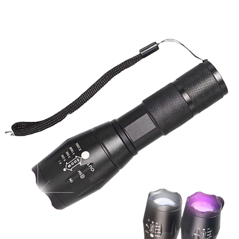 لوكس يدوي LED وأشعة فوق البنفسجية مع تكبيبر BL UV-395nm X-Balog