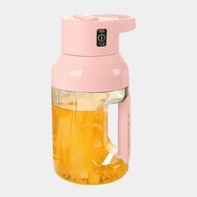 خلاط فواكه يعمل بالشحن Electric Juicer Portable Bottle