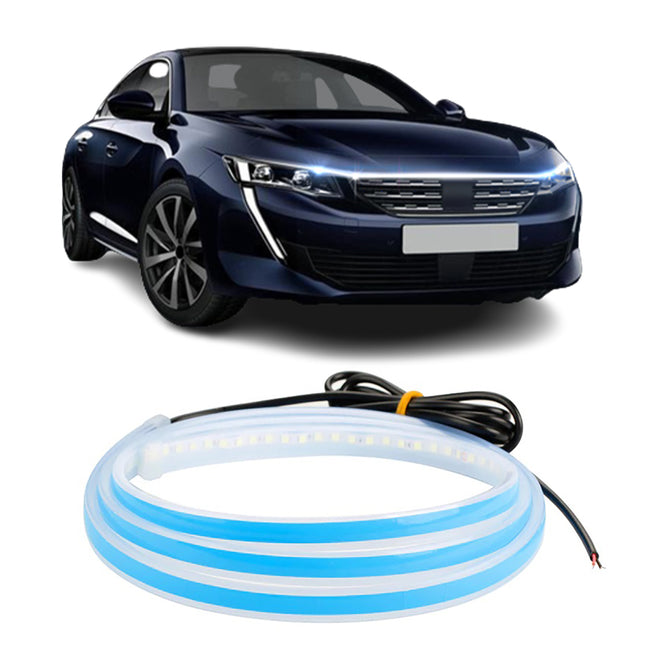 ضوء ليد لزينة السيارة 1.8 متر car led hood lights