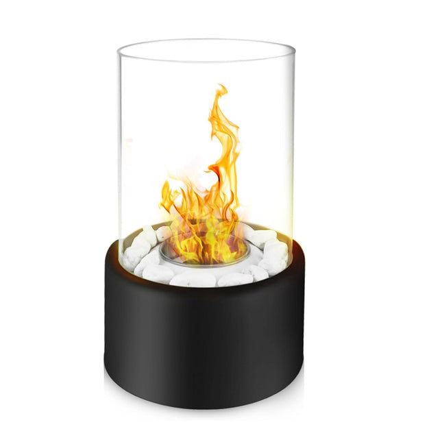 فايربليس إسطواني صغير مكتبي Fireplace small cylindrical office desk