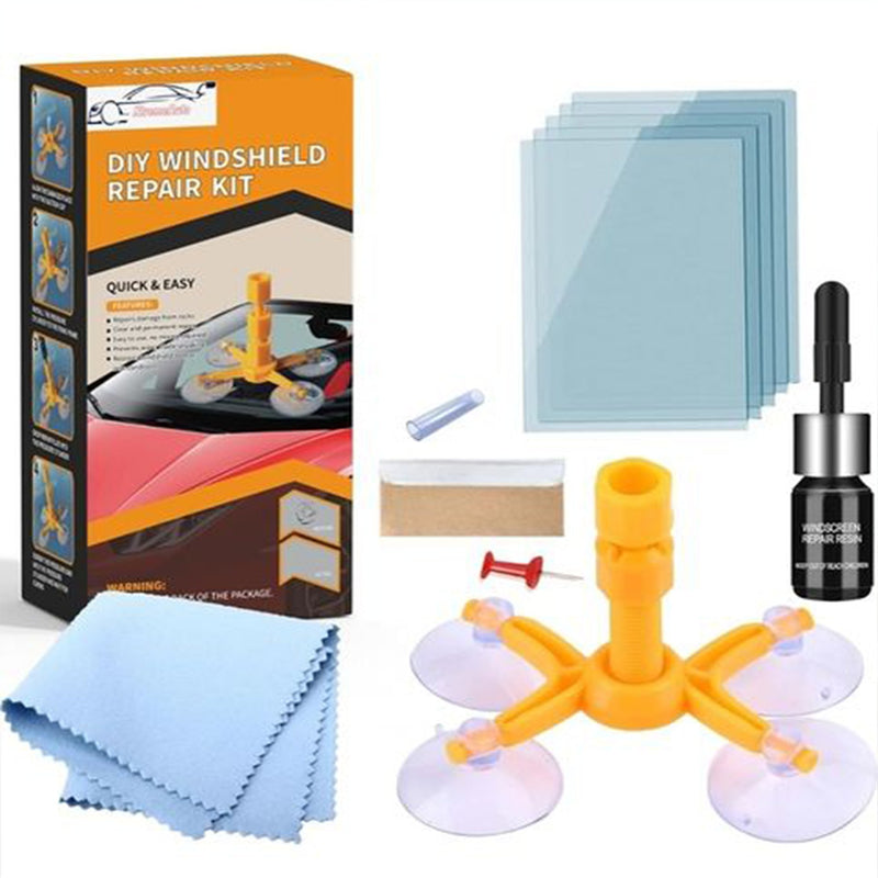 مجموعة أدوات إصلاح الزجاج  للسيارة Visbella Car Windscreen Windshield Repair Tool Kit