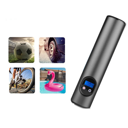 منفاخ عجل سيارة شحن ديجيتال إسطوانيWireless Inflatable Pump