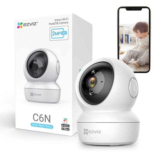كاميرا مراقبة داخلية واي فاي برؤية ليلية Starcam c6n smart home camera