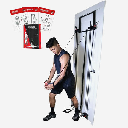 أحزمة تمارين مقاومة بقاعدة تثبيت على الباب Door Anchor Strap for Resistance Bands Exercises