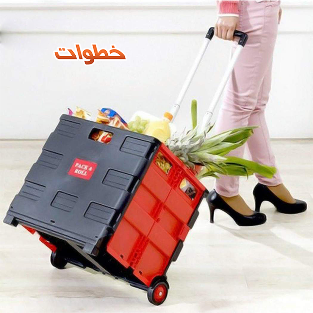 صندوق للتسوق بعجلات