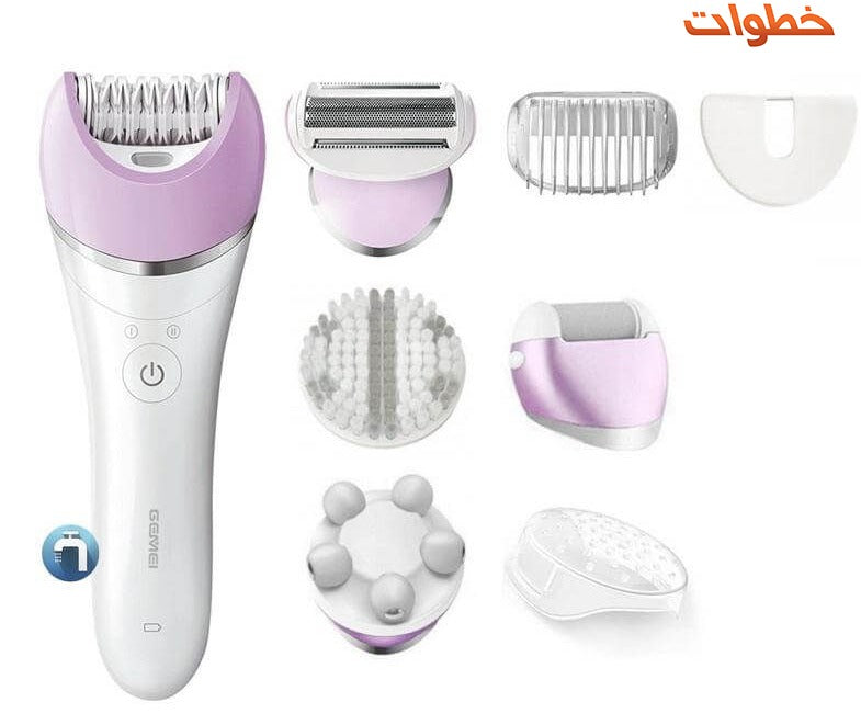 جهاز إزالة الشعر الاحترافي 5 في 1 من Gemei