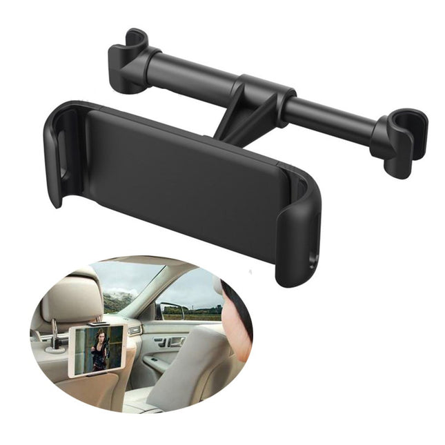 ستاند للهاتف والتابليت على مسند الرأس بالسيارة Stand For Phone And Tablet On The Headrest Of The Car.