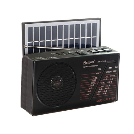 راديو رحلات يعمل بالطاقة الشمسية أو بالبطاريات  Radio trips powered by solar energy RX-BT921S
