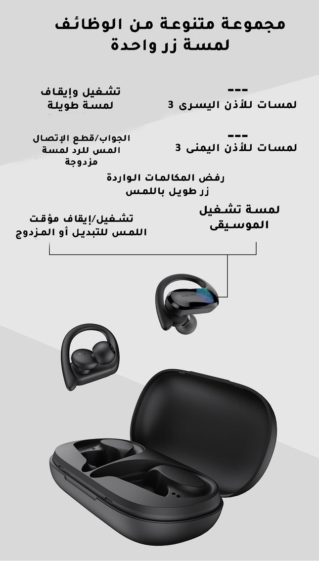 سماعة رياضية من (SPORT EARPHONES (DACOM
