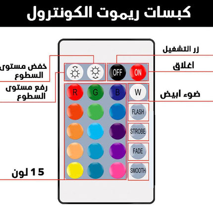 لمبة (ضوء ليد)ملون LED Color ful