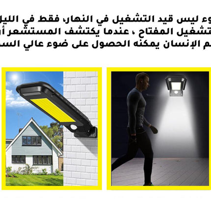 كشاف طاقة شمسية solar induction street lamp