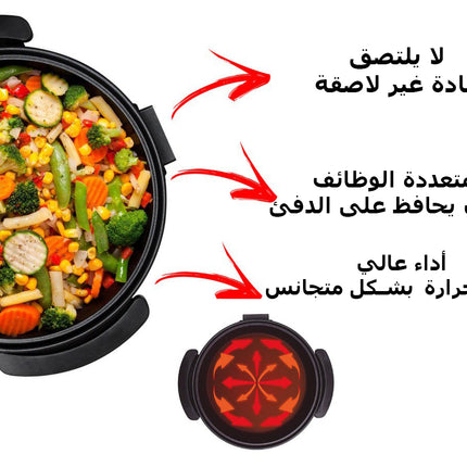 طنجرة طهي الطعام الكهربائية cadence panela eletrics