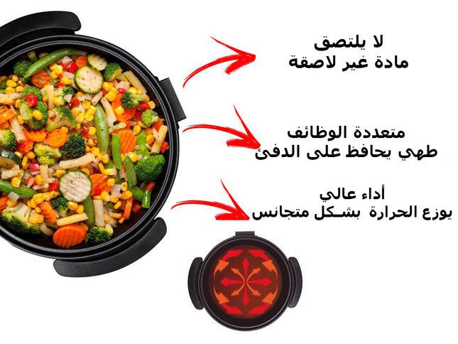 طنجرة طهي الطعام الكهربائية cadence panela eletrics