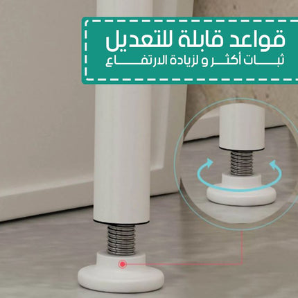 رفوف فوق الكبانيه المنحنية