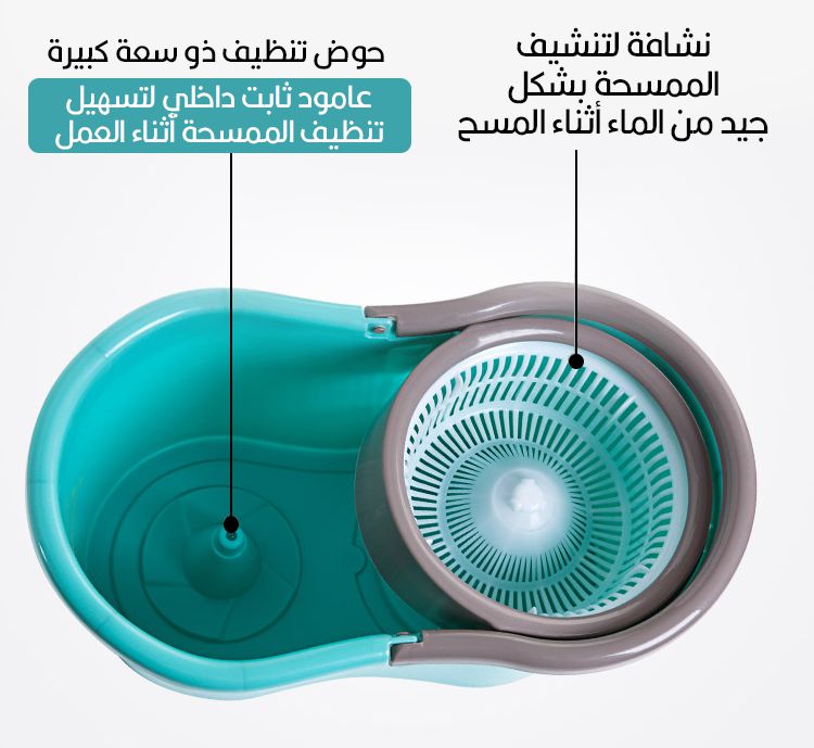 ممسحة تركي مطورة مع دلو مسح Buse Mopset