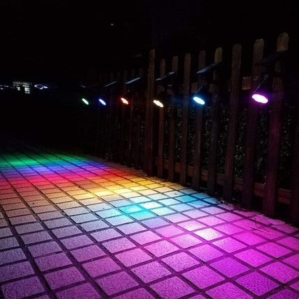 ضوء كشاف ليزر ملون SOLAR COLORFUL LED LAWN LAMP(ضوء)