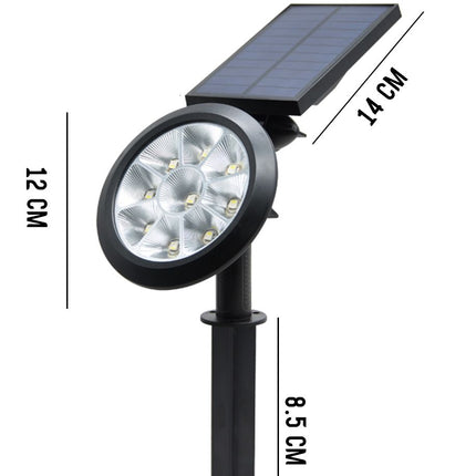 ضوء كشاف ليزر ملون SOLAR COLORFUL LED LAWN LAMP(ضوء)