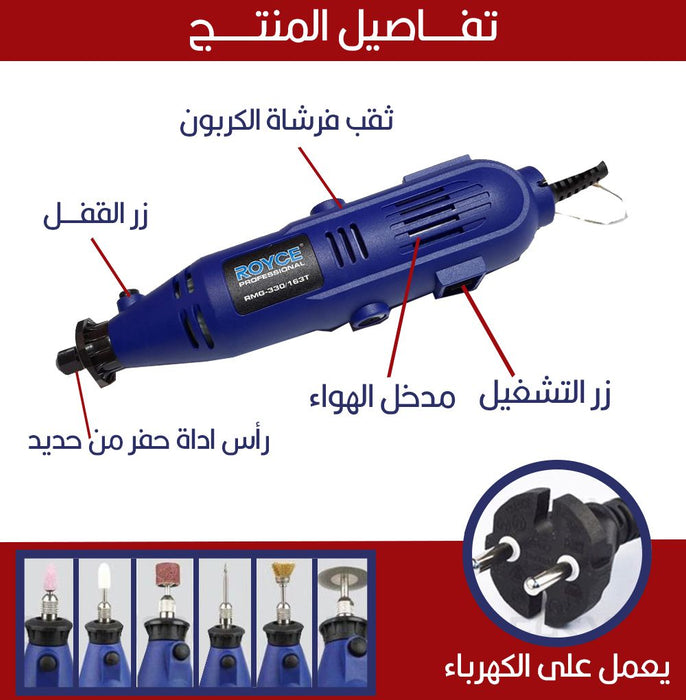 درمل رويز عدة يدوية للنحت وسنفره والأعمال الفنية