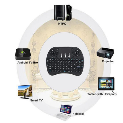 كيبورد (لوحة المفاتيح  المطورة )مع ماوس mini keyboard