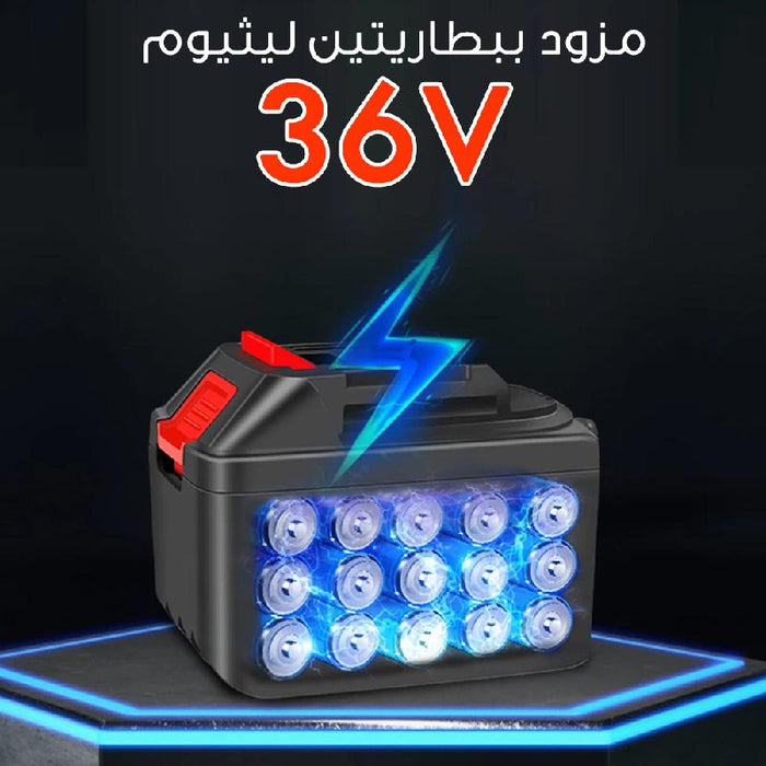 منشار لقص وتقليم الشجر يعمل بالبطارية V36 6inch Mini Electric Chainsaw