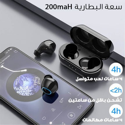 سماعات لاسلكية تعمل على البلوتوث Remax TWS-16 Bluetooth 5.0 True Wireless Earphones