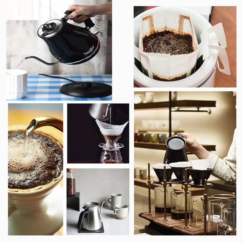 سخان ماء على شكل إبريق  Sonifer  electric kettle golden mate of tea and coffe