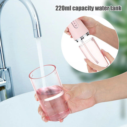 جهاز تنظيف الأسنان بالماء تعمل بالشحن ORAL IRRIGATOR convenient electric tooth flushing