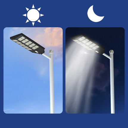 كشــــاف إضاءة ليد يعمل بالطاقة الشمسية LED Solar Light private street lamp without electricity