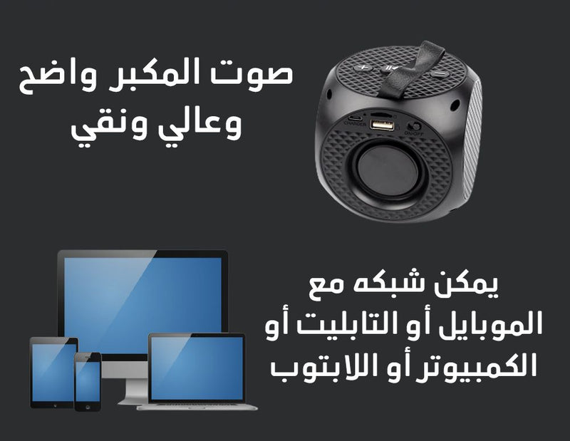 سمــاعة سبيكر بلوتوث سهلة الحمل   mini flip 5 bluetooh speaker