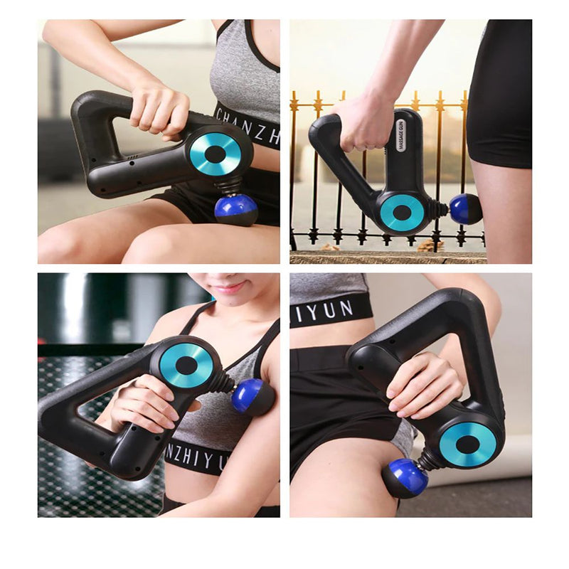 فرد مساج متطور ب 12 رأس Massage gun  12 massage heads