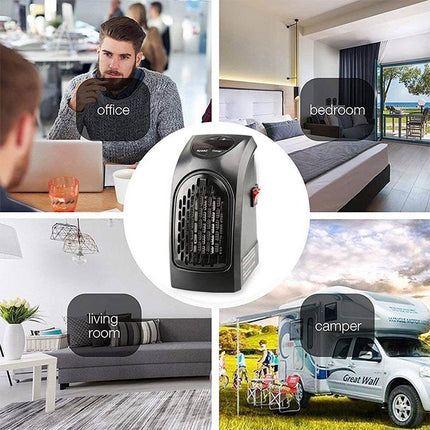 صوبة  شخصية تعمل بالكهرباء 400 واط  the wall- outlet space heater