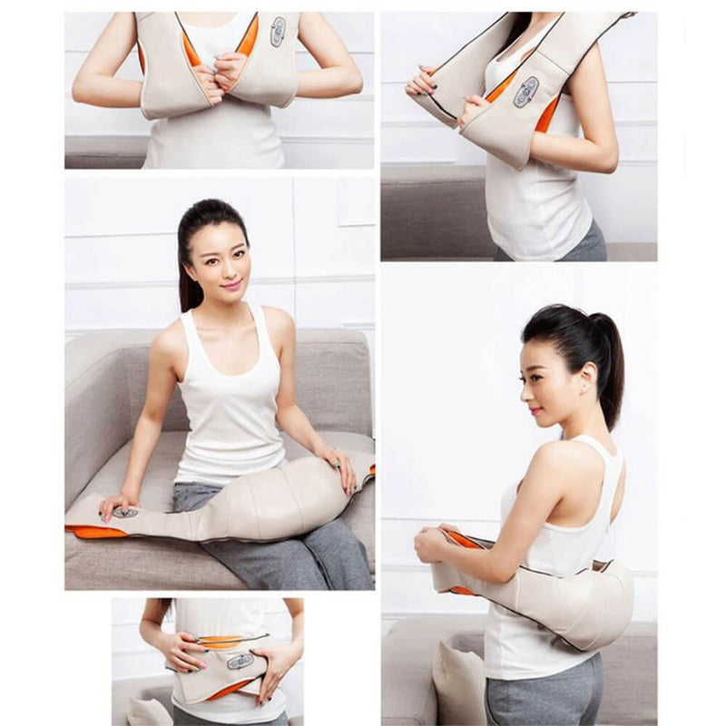 جهاز المساج للرقبة والأكتاف استخدام في السيارة والمنزل Home And Vehical Use Electric Neck And Shoulder Massager