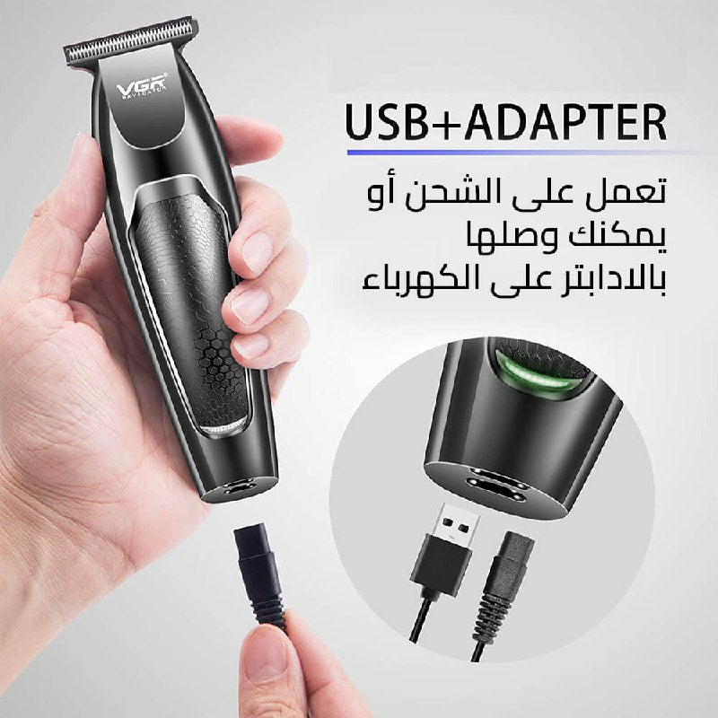 ﻣﺎﻛﻨﺔ ﺣﻼﻗﺔ اﻟﺸﻌﺮ وﺍﻟﻠﺤﻴﺔ VGR V-030 Professional Hair Trimmer