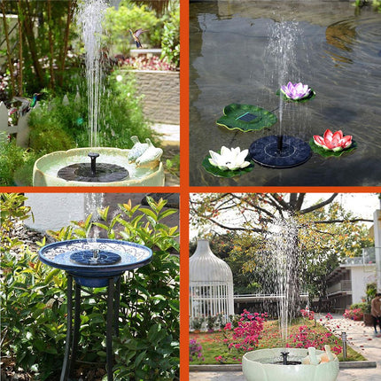 نافــورة سحرية تعمل بالطاقة الشمسـية the solar powered magic fountain