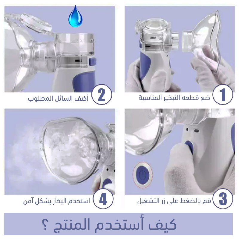 جهاز تبخير الأنف و الفم المتطور mesh nebulizer