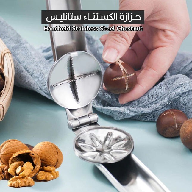حزازة الكستناء ستانليس Handheld Stainless Steel Chestnut Peeler