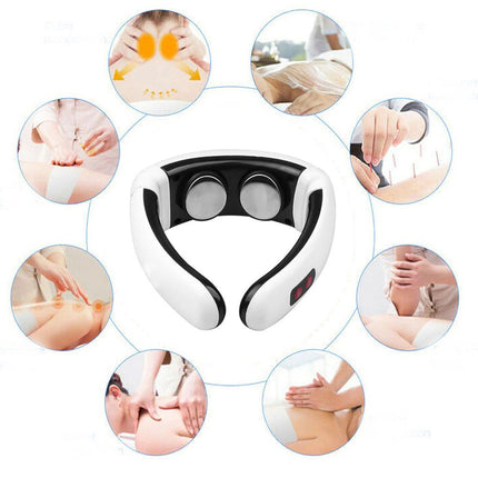 مساج رقبة بذبذبات كهربائية Electric vibration neck massage