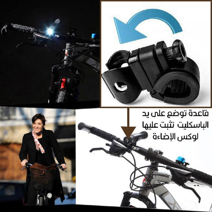 ضوء لوكس مع سماعة سبيكر مع بوربانك Multifunctional Music Torch