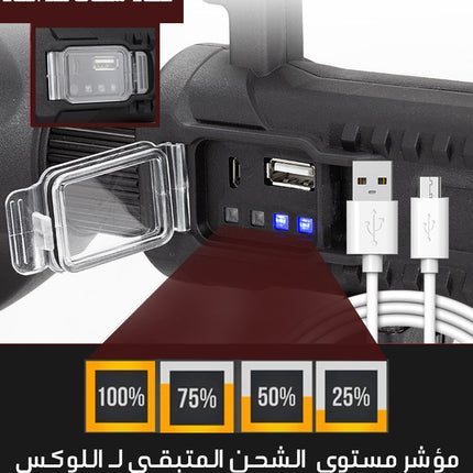 لوكس ضوء ليد مع ستاند للصيادين multifunction searchlight w5120