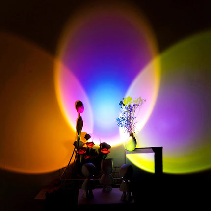 ضوء الغروب يعمل  باللمس SUNSET LAMP Decor