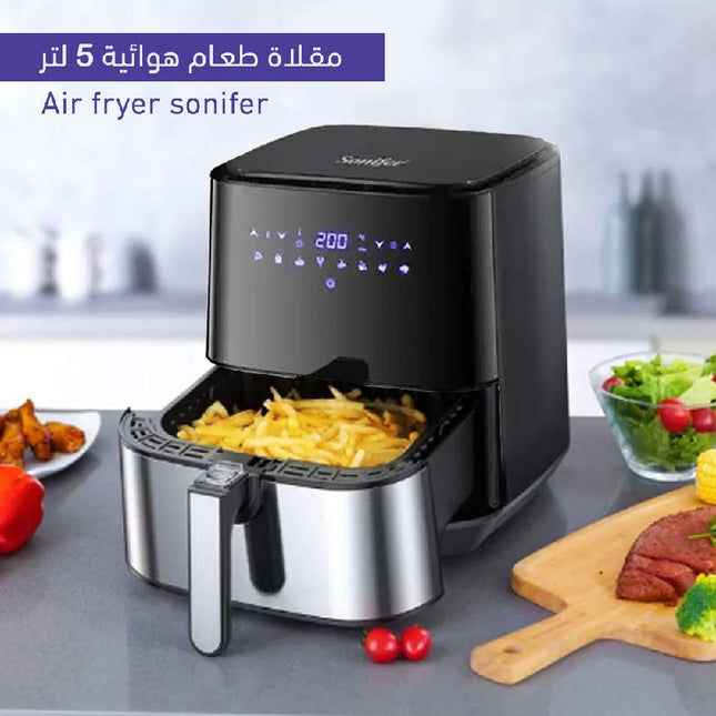 مقلاة طعام هوائية 5 لتر sonifer SF-1014