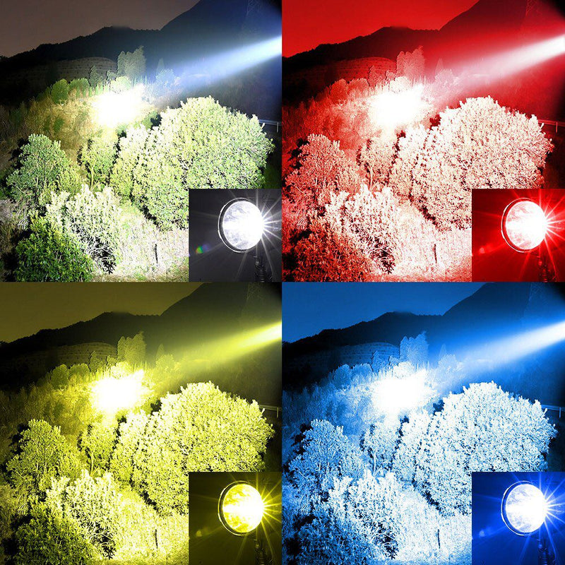 ضوء  يعمل بالطاقة الشمسية والشحن على شكل فرد HIGH INTENSITY SEARCHLIGHT W5112