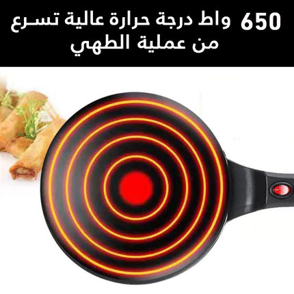 مقلاة صنع الكريب والبان كيك الكهربائية SILVER CREST