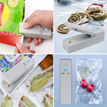 ماكينة لحم وقص الأكياس متعدد الإستخدام Mini Tas Sealer Draagbare 3 IN 1