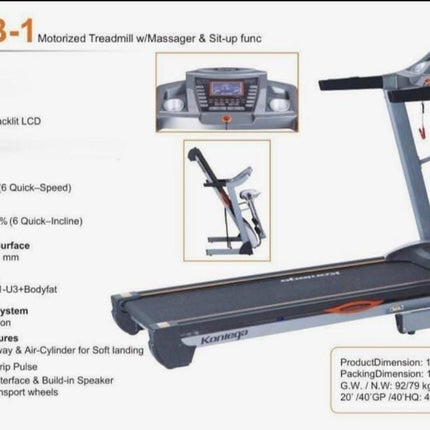 Treadmill k546b-1 3hp