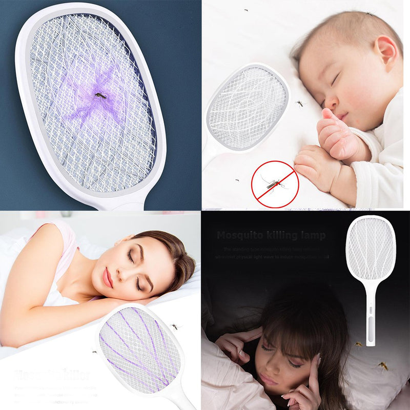 مضرب قاتل للناموس مع قاعدة Mosquito Swatter Weidasi