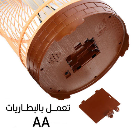 جرس  قفص الطائر المغرد songbird cage bell