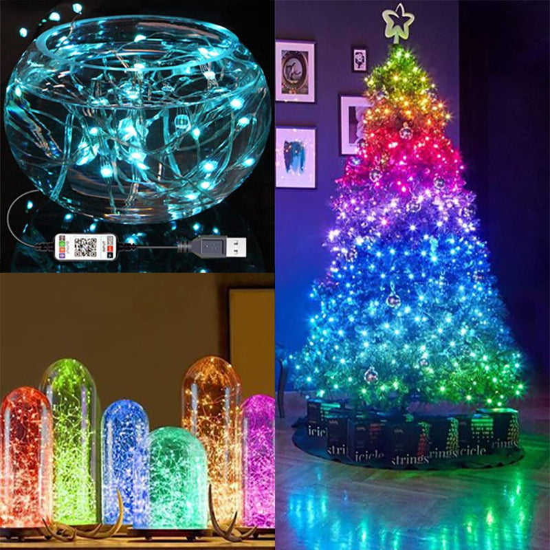 شريط ليد إضاءة RGB مزود بتطبيق LED Fairy Light User Manual