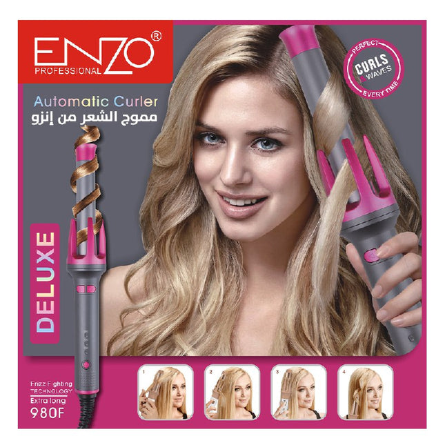 مموج الشعر الأتوماتيكي من إنزو Enzo Professional Automatic Curler